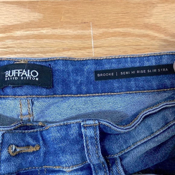 Buffalo High Rise Straight Jeans - Picture 2 of 5